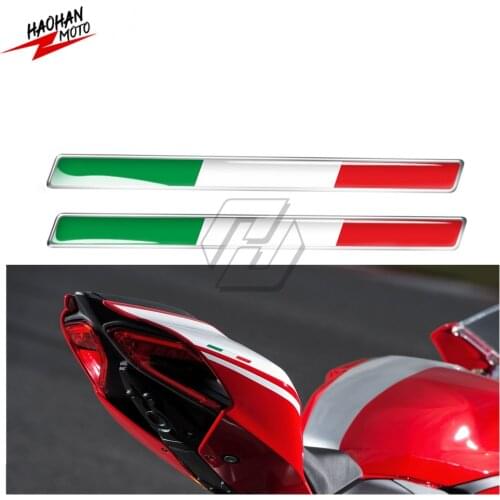 For Aprilia RV4 RSV4 Ducati Monster 848 959 899 1098 1199 1299 for Piaggio Vespa 3D Italy Sticker Motorcycle Sports Sticker
