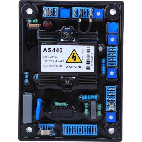 Gas carburetor for generators AS440 Input 190-264VAC Automatic Engine Voltage Regulator Generator Accessories Generator Parts