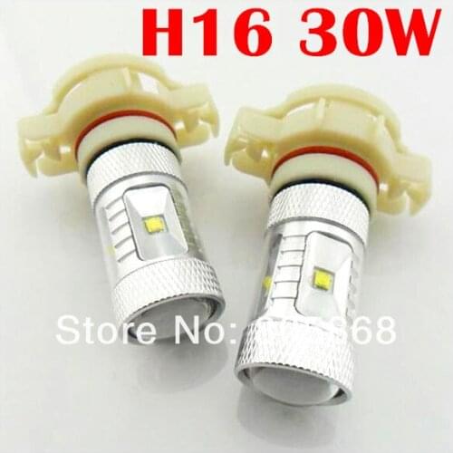 Hottest sales PSX24W PY24W 5202 H16 led 30W White High Power Cree chips Led Car Fog light