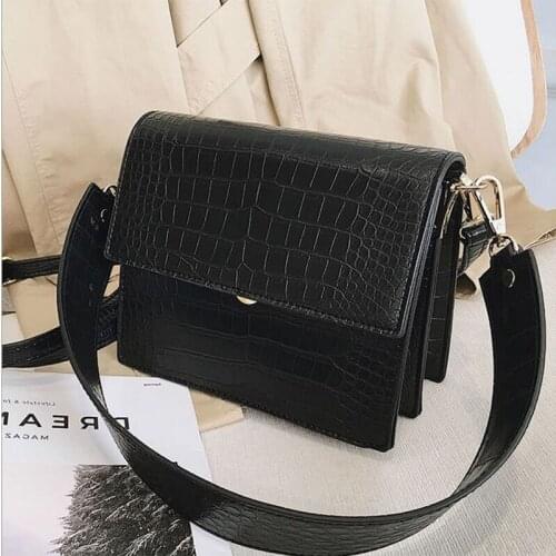 Fashion Bag for Women Handbag High Quality PU Leather Women Alligator Shoulder Bags Crossbody Bag