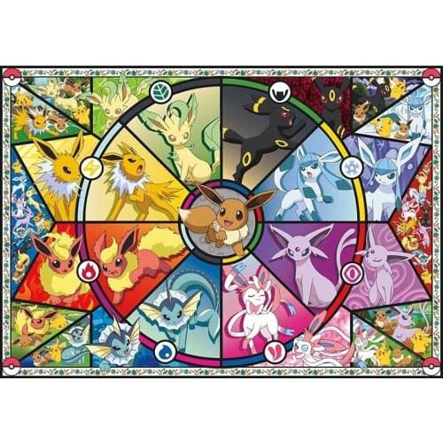 Cartoons Pokemon Anime Diamond Embroidery Diy Diamond Painting Mosaic Diamant Painting 3D Cross Stitch Diamond Pictures