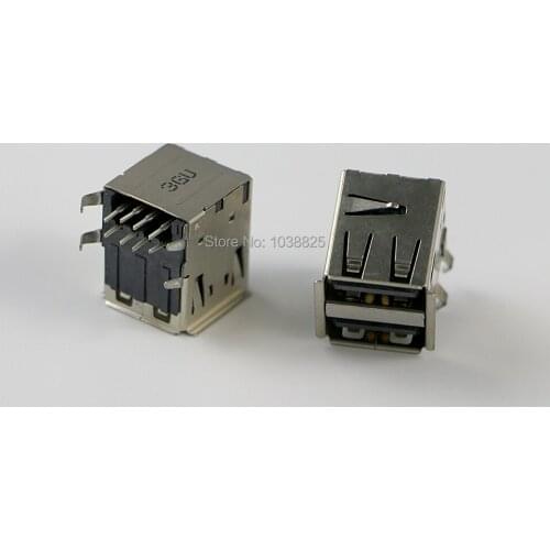 Original back USB Socket rear connector for Wii U Console 20pcs/lot