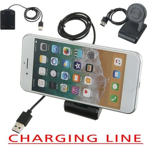 1M USB Charging Cradle Dock Charger Stand for Amazfit T-Rex/GTR 42mm/47mm/GTS Smart Watch Charger Cable Core Wire