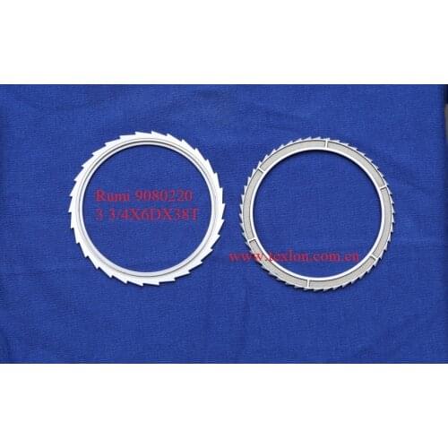 Rumi Seven Socks Machine Use Saw Cutter 3 3/4X6Divisionsx38Teeth / Rumi 9080220