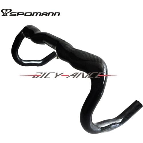 Cycling Carbon Bike Handlebar Road Bicycle Bend Handlebars Manillar Bicicleta Accessories 3K Texture Guidon Vtt Carbone Style A