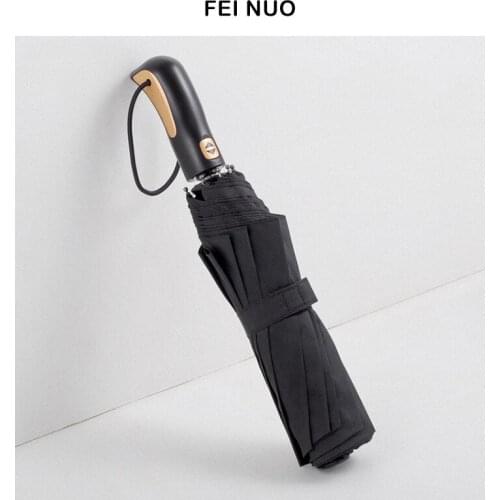 Windproof Womens Umbrella Fully Automatic Open Close Strom Business Large Folding Strong Men High Quality Umbrella Gift A6A