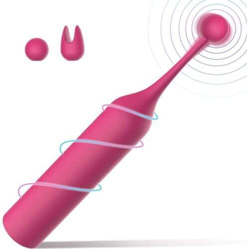 High Frequency Small Powerful G Spot Clit Vibrator Clitoral Vibrators for Women Whirling Motion Quick Orgasm Vaginal Stimulator
