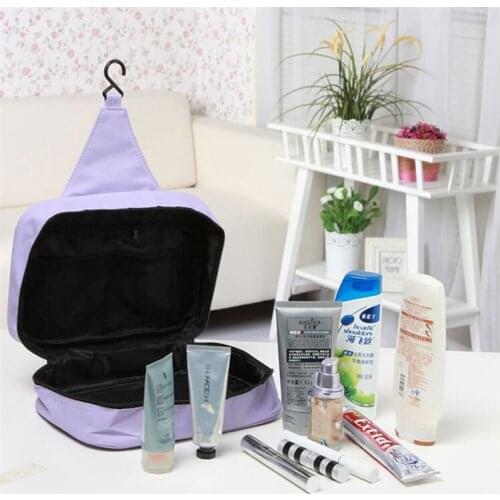 High-quality Cosmetic Bag Travel Cosmetic Organizer Waterproof Breathable Folding Storage Bag Women Organize Toiletry Makeup Bag