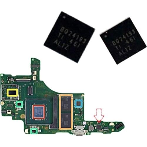 2pcs Replacement BQ24193 Video Audio Control IC Chip for Switch Console Repair Parts T84C
