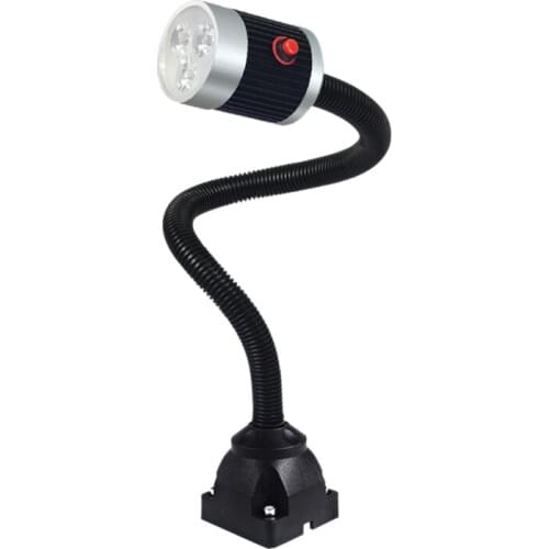 Promotion! 220V 9W Led Machine Work Lamp 50Cm Gooseneck Industrial Cnc Machine Lathe Tool Light Milling Machine Work Light Eu Pl