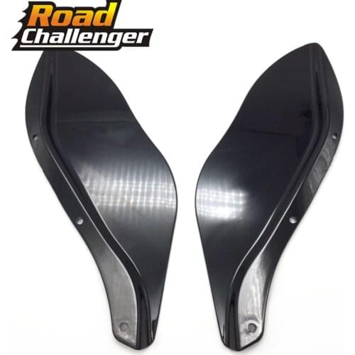 Black Clear Side Wings Side Batwing Fairing Wind Deflector Air Deflectors Windshields Motorcycle For Harley Electra Street Glide