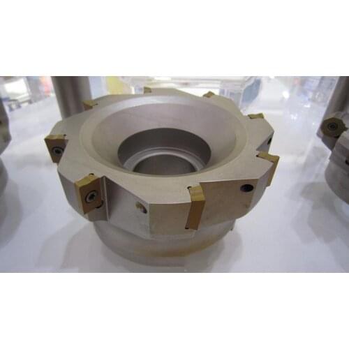 Milling Cutter Head BAP400R-160-40-8T Right Angle Machine Clamp Type Non-Coated Right Angle High Carbon Steel Milling Tool