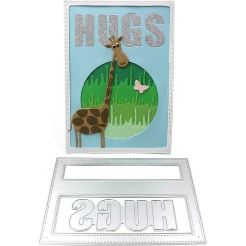 KSCRAFT Hugs Cutting Dies Stencils for DIY Scrapbooking/photo album Decorative Embossing DIY Paper Cards