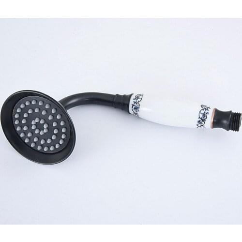 Black Oil Rubbed Brass Bathroom Accessory Bathroom Telephone Style Hand Held Shower Head Hand-held Sprayer mhh073