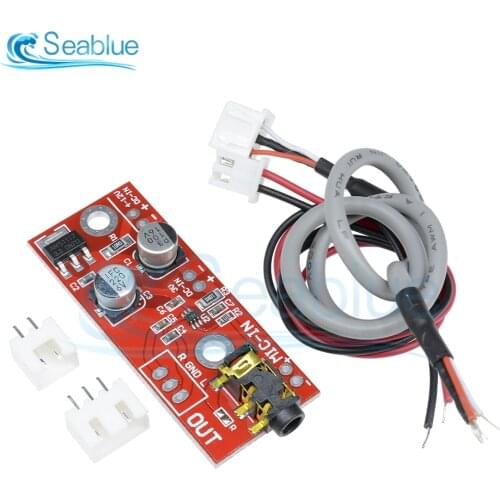 MAX9812 Microphone Amplifier Board Micro Speaker 3V/5V/12V Audio Voice Sound Board AMP DIY Electron Kit