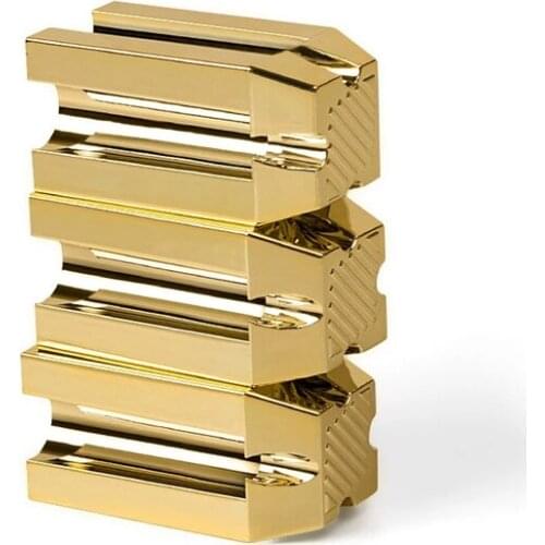 Gold 4 Slots Plating Microblading Waterproof Eyebrow Pencil Sharpening Permanent Makeup Tattoo Supplies Pen Tip Thin Set