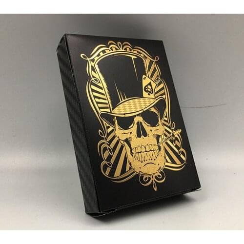 Novelty Skull Plastic Cards Waterproof Poker Collectibles Playing Cards
