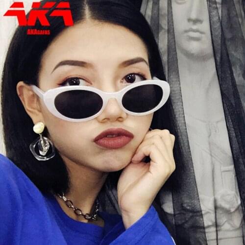 AKAgafas Oval Sunglasses Women Luxury Vintage Sunglasses Women 2021 High Quality Classic Glasses Gafa De Sol Hombre Shades Women