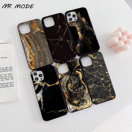 Luxury Gold marble trend Phone Case for iPhone 11 12 pro XS MAX 8 7 6 6S Plus X 5S SE 2020 XR Soft silicone Cover Shell