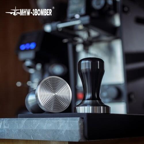 MHW-3BOMBER Coffee Tamper 58.35mm Stainless Steel Barista Tools Accessories Latte Breville Delonghi Lamarzocco Coffee Tamping