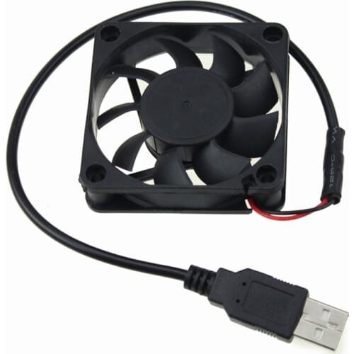 10 Pieces/lot Gdstime 5V USB 60mm 60x60x15mm 6015 6cm Brushless DC Motor Cooling Cooler Fan