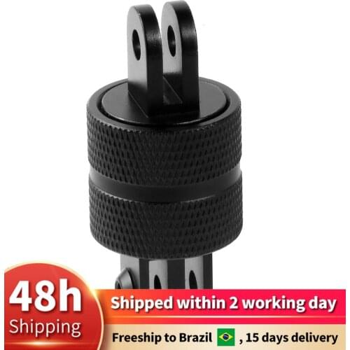 BGNing 360 Degree Swivel Rotating Aluminium Pivot Arm Connector Fixed Adapter for GOPRO Xiaoyi for AKASO EK7000 4K Action Camera