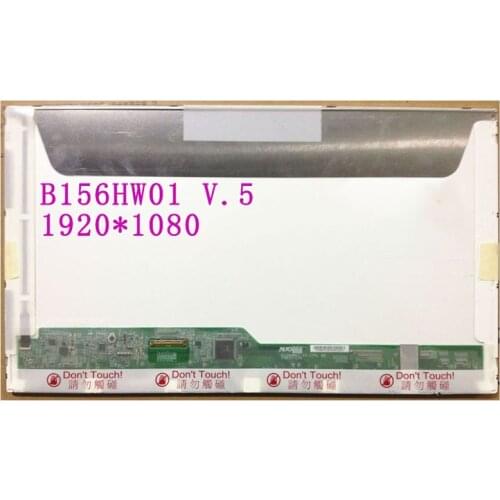 Free Shipping B156HW01 V.5 V.4 B156HW01 V5 B156HW02 LP156WF1 TLB2 LTN156HT01 LTN156HT02 Laptop Lcd Screen 1920*1080 40PINS