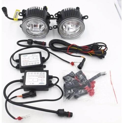For Peugeot Renault Suzuki Sction Alfa Romeo 90mm Led Fog Light Headlight DRL Lamp Daytime Running Light Daylight CE Certificate