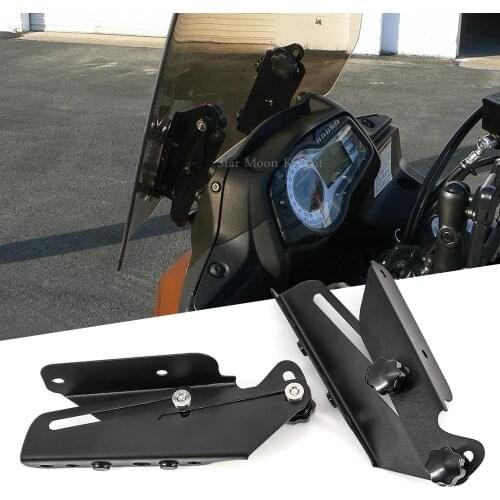 For Suzuki Vstrom DL1000 V-strom DL650 DL 650 DL 1000 adjusters windshield bracket support holder kits