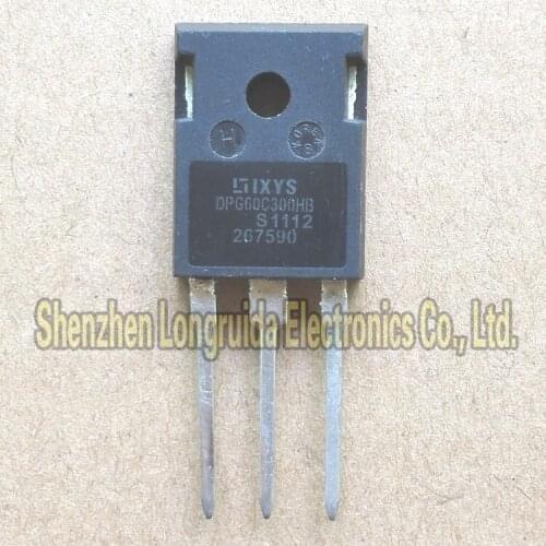 10PCS DPG60C300HB DPG60C300 TO-247 60A 300V SILICON RECTIFIER DIODE
