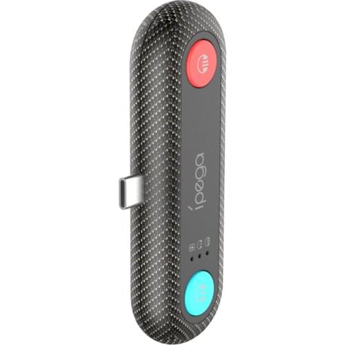 Ipega Dual Bluetooth Audio Adapter For Switch Portable Rechargeable Wireless Type-C Dongle Transmitter for PS4 Switch Lite