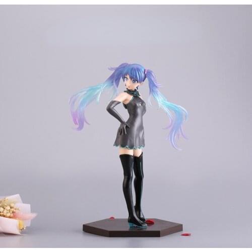Bandai Large Size Anime Hatsun Mikuu Figurine Girl Ghost Wedding Dress Series Collection Ornaments PVC Model Doll Toy Gift