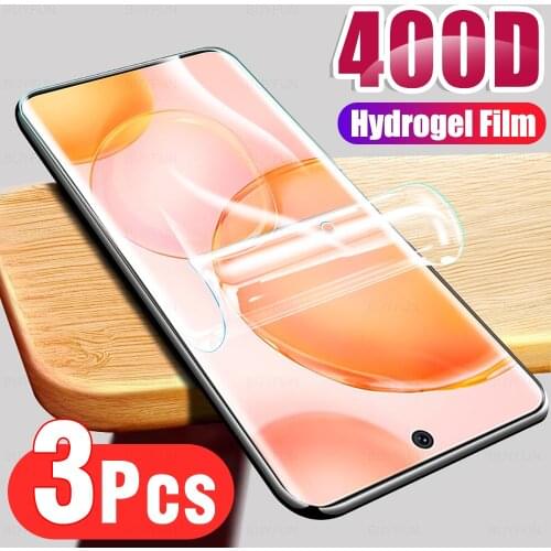 3Pcs HD Full Cover Soft Hydrogel Film For Huawei Honor 50 Screen Protection For Xonor 50Pro 50SE Pro SE 2021 Protector Not Glass