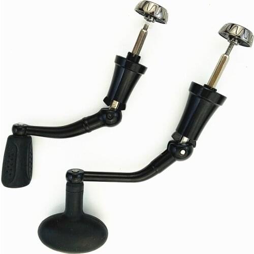 DIY spinning fishing reel handle metal spinning reel parts 500/1000/2000/3000/4000/5000/6000 spinning reel metal crank tackle