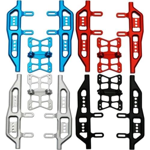 For Axial SCX24 90081 1/24 RC Crawler Car Upgrade Parts Metal Metal Side Pedal Sliders Accessories