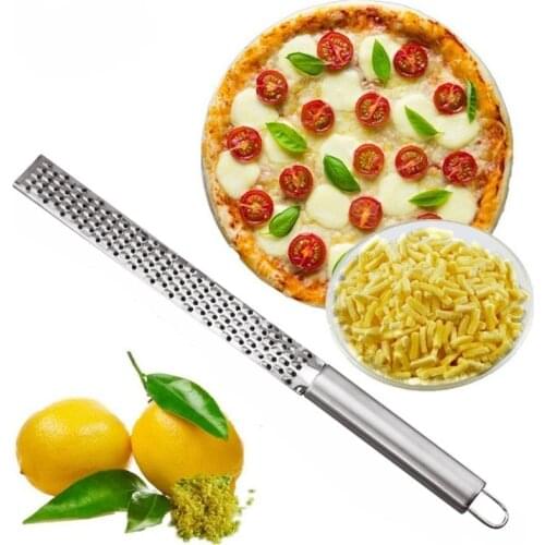 New Stainless Lemon Cheese Vegetable Zester Grater Peeler Slicer Kitchen Tool Gadgets Fruit Vegetable Chopper