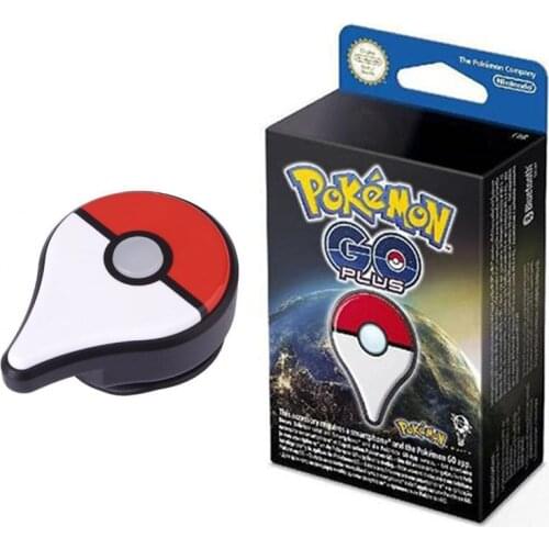 Genuine Pokemon Pikachu GO Plus Bracelet Pocket Auto Catch Bluetooth Charging Band Switch Automatic Capturer Fantasy Figure Toys