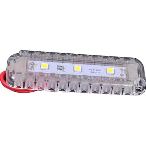 12V Storage Room White Light Water Landscape Light Fishing Plastic Lamp for Marine Yacht Boat Sailing