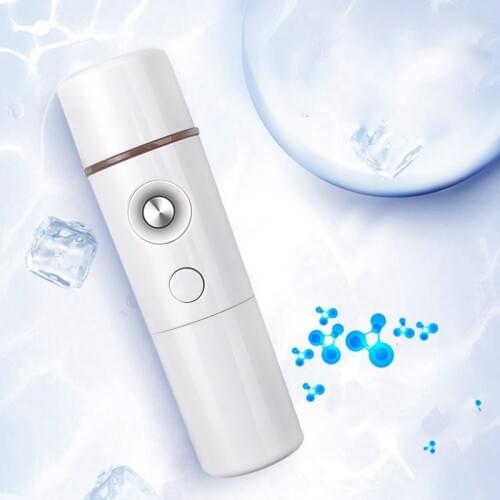Portable Nano Spray Mist Handy Facial Steamer Mister Face Moisturize Hydrating Sprayer Device Beauty Instrumer
