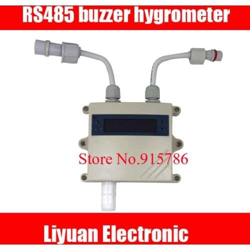 RS485 buzzer hygrometer / Temperature and Humidity Transmitters /temperature and humidity recorder pharmacies for drugs GSP
