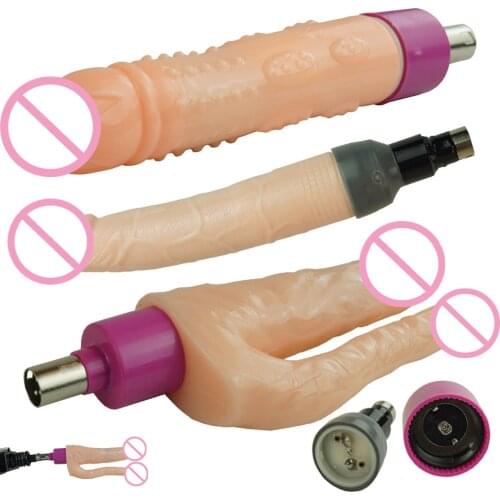 Fredorch sex machine new 3XLR attachments with Vibration function dildos for F2&A2&F3