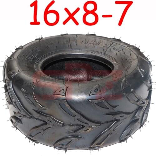 High-quality 16x8-7 tires, rear and front tires, suitable for 70cc 90cc 110cc 125cc abrasion-resistant ATV kart four-wheelers