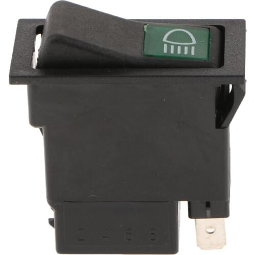 2pcsTruck Engineering Train Headlight Rocker Toggle Switch On Off Button