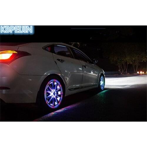 4 Modes 12 LED Waterproof Solar Led Flash Lamp Tyre Light Car Refitting accessories for Peugeot 307 308 207 3008 2008 407 508