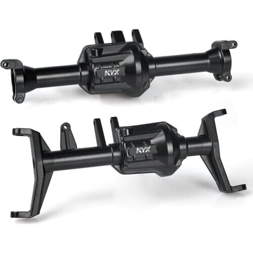 Aluminum front axle cover+rear axle cover for Traxxas TRX4 TRX-4 rc car parts