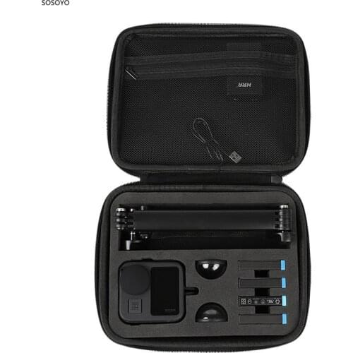Carrying Case Portable Storage Bag Anti-drop Protection Box For Gopro Max Panoramic Sports Camera Accessories