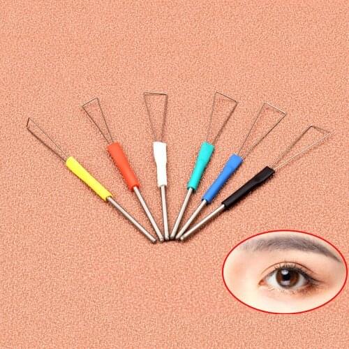 Double eyelid designer styling bracket assisted triangle double eyelid simulator
