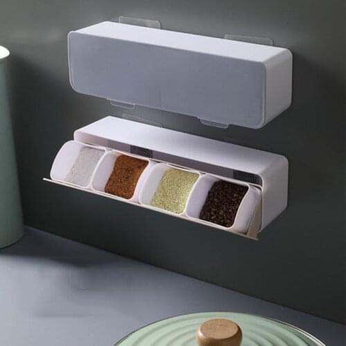 Seasoning Jar Moisture-Proof Multifunctional Seasoning Bottle Kitchen Supplies Rack Storage Spice Rack Kitchen Storage Tool