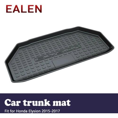 EALEN For Honda Elysion 2015 2016 2017 Car-styling Boot Liner Waterproof Anti-slip mat Accessories 1Set Car Cargo rear trunk mat