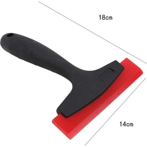 Red Rubber Eraser With Handle Scraper Tools Squeegee Vinyl Car Wrap Tools Snow Ice Scraper Window Cleaning Tool